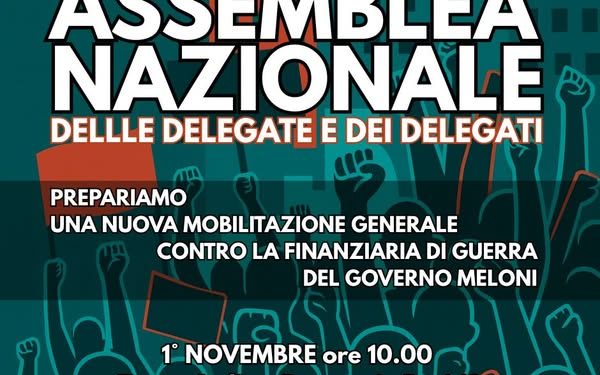 Lavoro, assemblea generale Usb a Roma