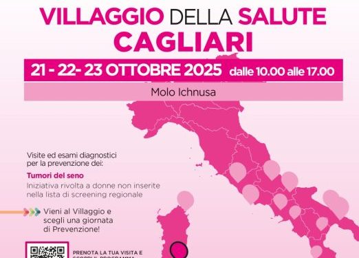 Arriva a Cagliari la carovana per la prevenzione per il tumore al seno