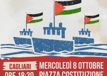 Nella notte attaccata la Freedom Flotilla Coalition: manifestazione a Cagliari