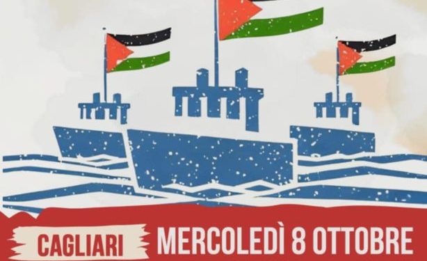 Nella notte attaccata la Freedom Flotilla Coalition: manifestazione a Cagliari