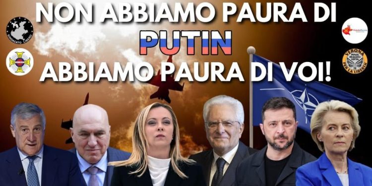 Nuova campagna nazionale sul rischio di una guerra diretta dei paesi Nato contro la Russia