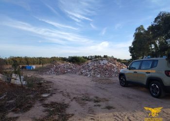 Sequestrata ad Arborea un’area utilizzata per la gestione illecita dei rifiuti