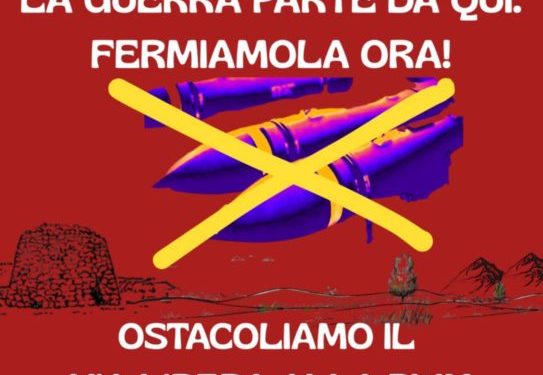 Domenica 19 ottobre manifestazione davanti alla Rwm
