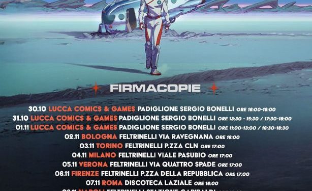 Caparezza incontra i fan a Cagliari e Sassari per il farmacopie del suo nuovo album “Orbit orbit”