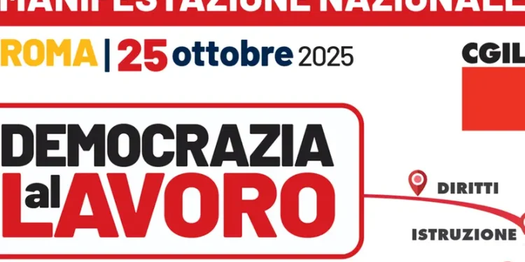 Cgil, sabato manifestazione a Roma, ‘Democrazia al lavoro’