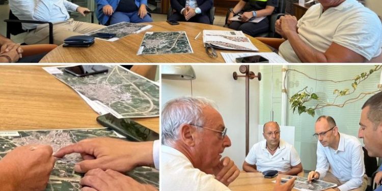 Sanluri percorso nella rete Regionale degli itinerari ciclabili