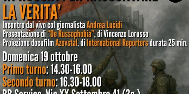 International Reporters a Genova per raccontare l’altra Russia