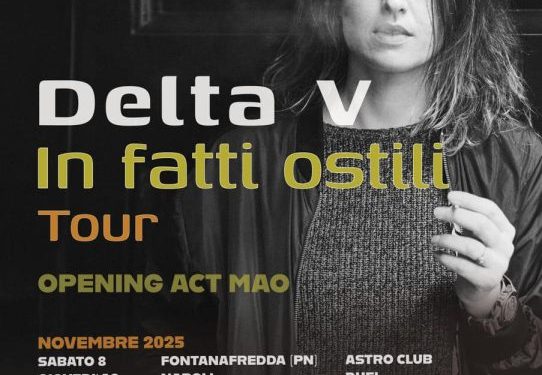 Mao apre il tour dei Delta V e presenta in anteprima assoluta le sue nuove canzoni