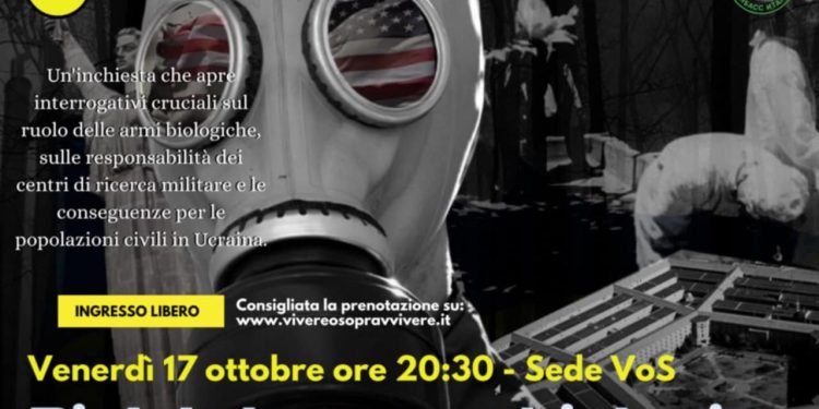 Proiezione del documentario “Biolab, la guerra biologica” a Staranzano