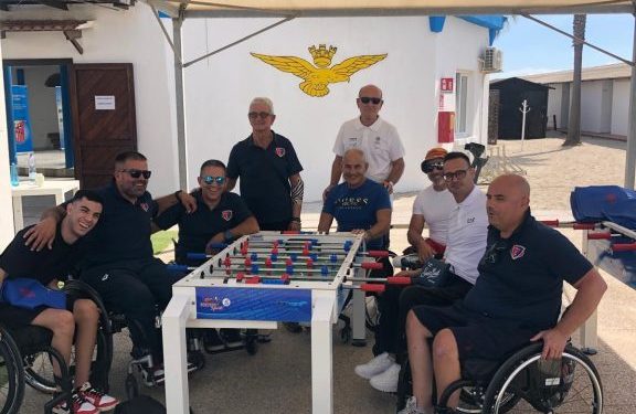 A Cagliari i campionati regionali calcio balilla paralimpico
