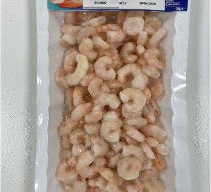 Ministero della Salute richiama i gamberi surgelati