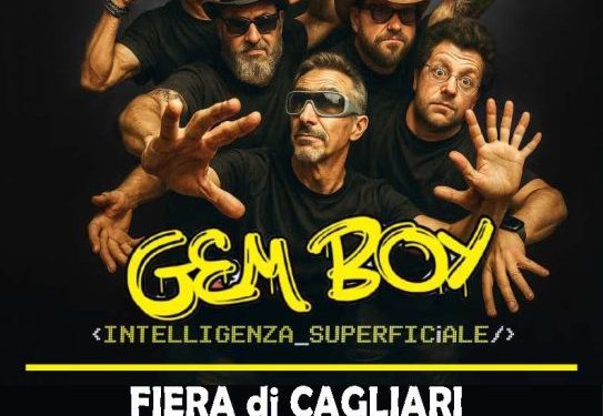Gem Boy arrivano a Cagliari: concerto in città il 6 dicembre 2025