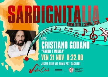 Cristiano Godano a Cagliari con lo spettacolo “Parole e Musica”: appuntamento al Jester Club