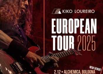 Kiko Loureiro annuncia le date italiane del tour europeo per i 35 anni di carriera del chitarrista ex Megadeth e Angra
