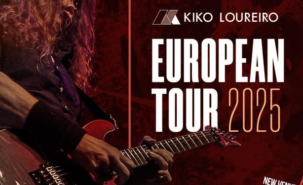 Kiko Loureiro annuncia le date italiane del tour europeo per i 35 anni di carriera del chitarrista ex Megadeth e Angra