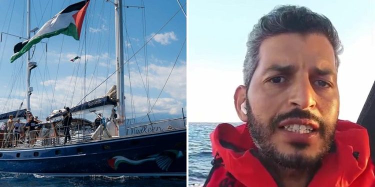 “Il suo nome non è nella lista degli italiani”: preoccupazione per il presidente Ucoii Yassine Lafram che era a bordo della Flotilla
