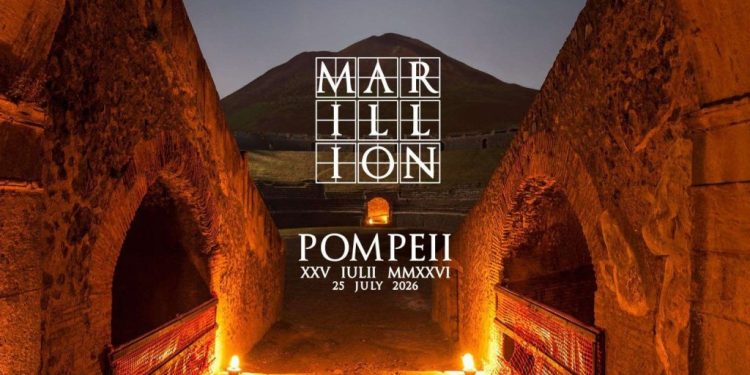 Marillion, una data all’Anfiteatro degli Scavi di Pompei a luglio 2026