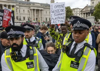 Stretta della polizia britannica sui cortei, limiti a pro-Pal: è dittatura democratica
