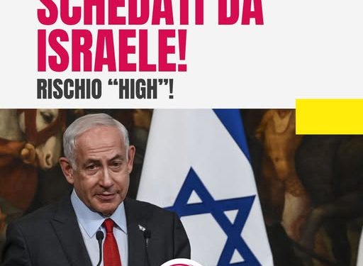 Denuncia di Potere al Popolo: “Schedati dal regime sionista”