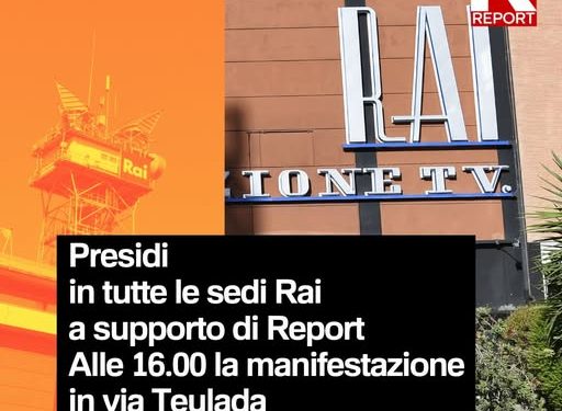 Ranucci, presidi davanti alle sedi Rai di tutta Italia