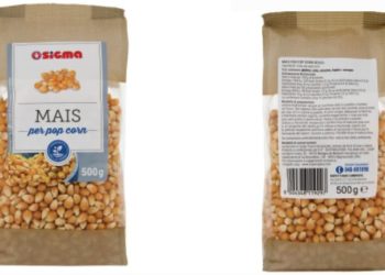 Sigma richiama il mais per popcorn: possibile presenza di alcaloidi