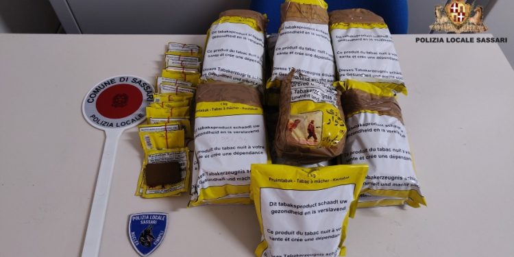 Sequestrati a Sassari 12 chili di sigarette di contrabbando
