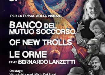 “Una storia Unica”: il progressive rock italiano riunito in concerto per la prima volta