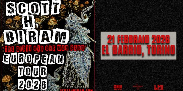 Scott H. Biram – The Dirty Old Man Band: in concerto in Italia il 21 febbraio 2026 a Torino