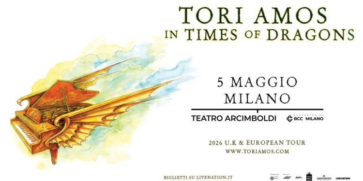 Tori Amos in concerto a maggio 2026 a Milano