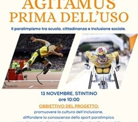 Stintino, Agitamus prima dell’uso: il Paralimpismo tra scuola, cittadinanza e inclusione sociale