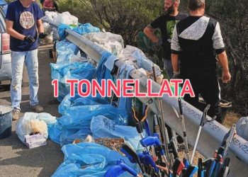 Volontari ripuliscono Is Canaleddus: oltre una tonnellata di rifiuti rimossi