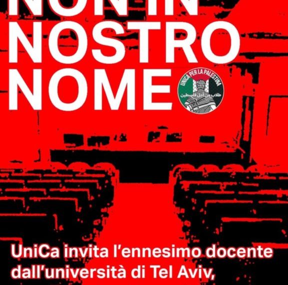 Cagliari, protesta degli universitari: “A Cagliari ospitato docente dell’università della Palestina occupata”