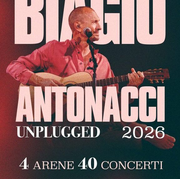 Biagio Antonacci Unplugged: 40 concerti in 4 arene nel 2026