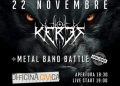 Metal Forever: i Keres headliner della seconda sfida eliminatoria all’officina civica