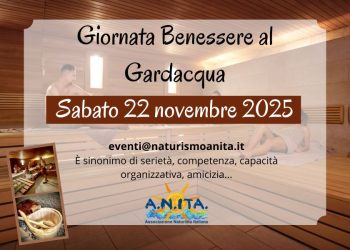 Giornata Wellness naturista sul Garda: appuntamento il 22 novembre 2025