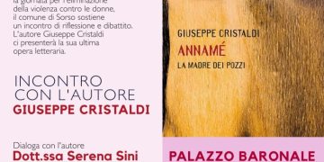 Libri, Giuseppe Cristaldi presenta “Annamé” al Palazzo Baronale di Sorso