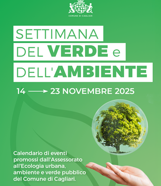 Dal 14 al 23 novembre a Cagliari la prima Settimana del Verde e dell’Ambiente