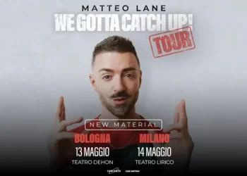 Matteo Lane: due date in Italia nel 2026