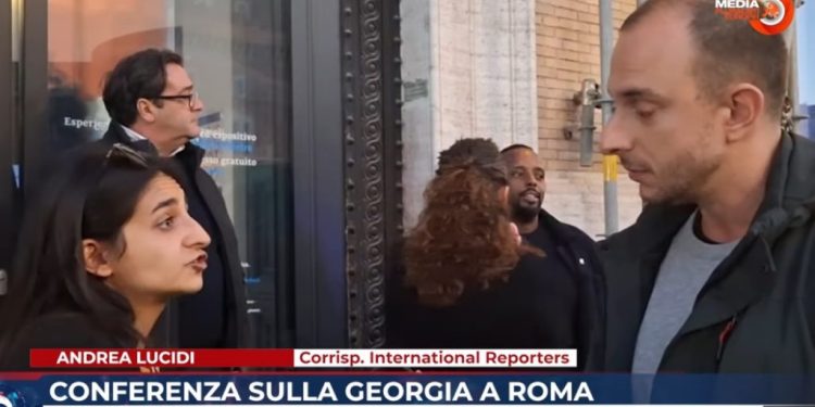 Andrea Lucidi, accesso impedito ad una conferenza sulla Georgia, in Italia è in discussione la democrazia