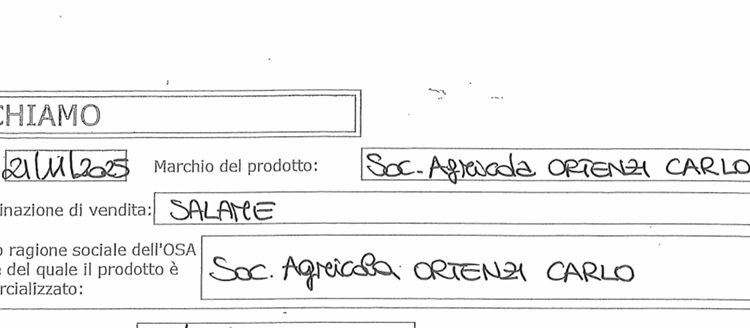 Rischio microbiologico: richiamato un lotto di salame
