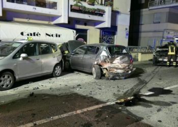 Incidente a Nuoro, intervento dei Vigili del Fuoco