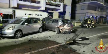Incidente a Nuoro, intervento dei Vigili del Fuoco