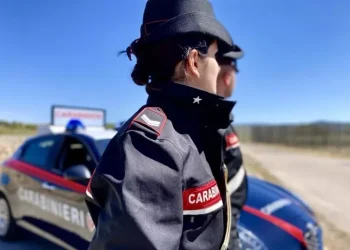 Schiaffi alla compagna, un arresto a Laconi