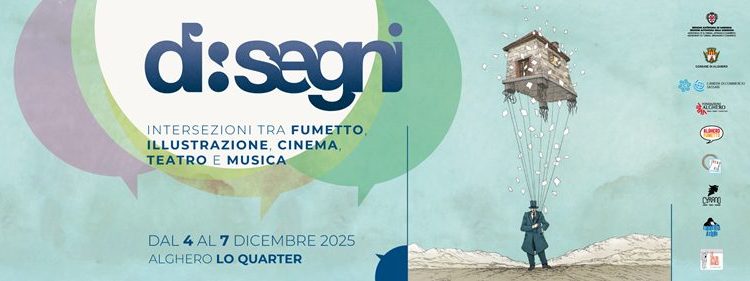 Dal 4 al 7 dicembre ad Alghero 4 giornate dedicate al mondo del fumetto e dell’illustrazione