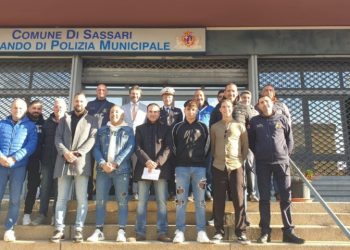 La polizia locale dona il sangue a Sassari