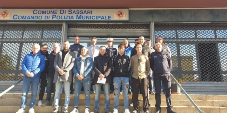La polizia locale dona il sangue a Sassari