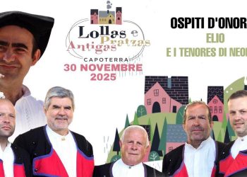Capoterra, torna “Lollas e Pratzas Antigas”: il 30 novembre concerto di Elio e i Tenores di Neoneli