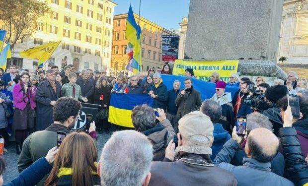 Roma, flop senza precedenti la manifestazione di Calenda e Picierno per il regime ucraino