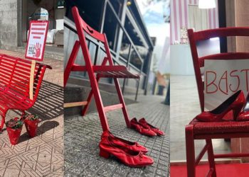 Quartu, la Via del Mare si tinge di rosso: un segnale condiviso contro la violenza sulle donne