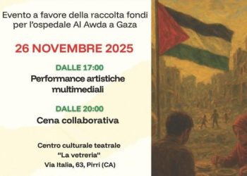 Cena collaborativa di solidarietà con il popolo palestinese